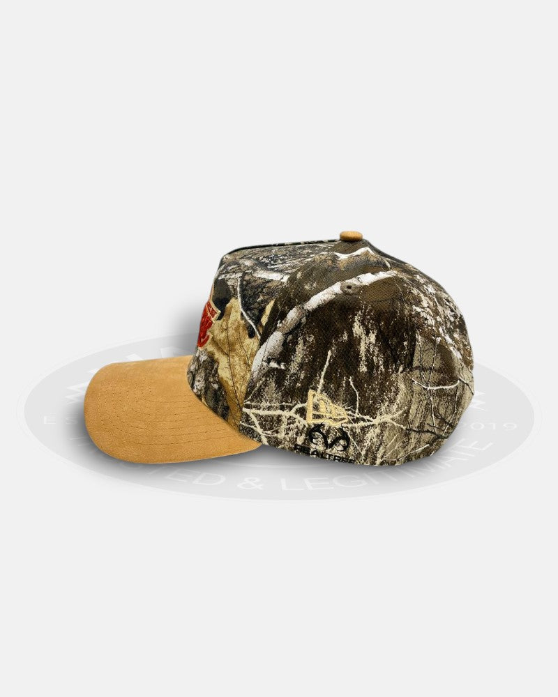 Los Angeles Lakers Real Tree A-Frame 9Forty Snapback Hat