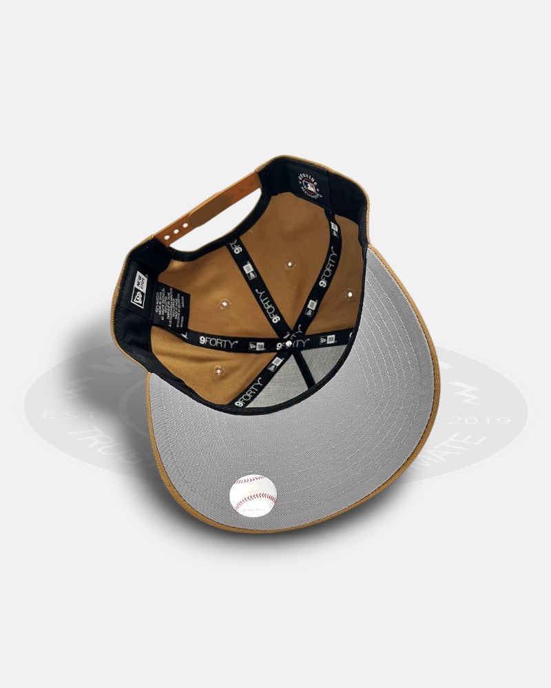 Pittsburgh Pirates Brown Wheat 9Forty A-Frame Snapback Hat