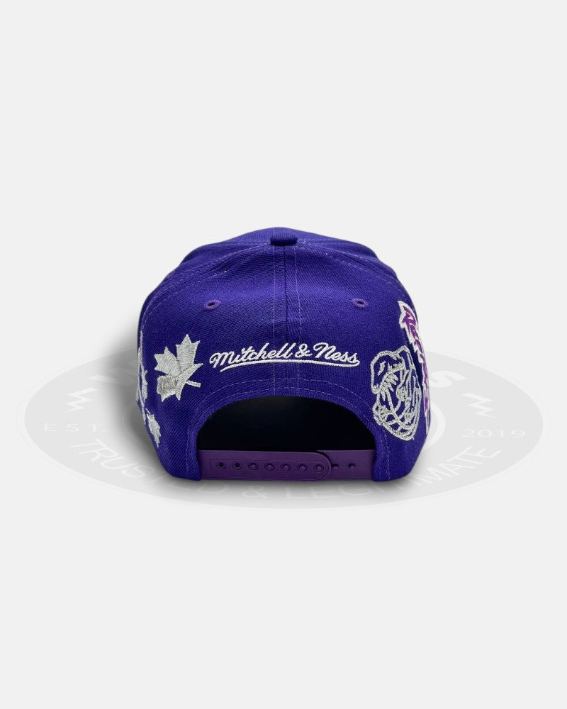 Toronto Raptors Highway Black Adjustable Fit Snapback Hat