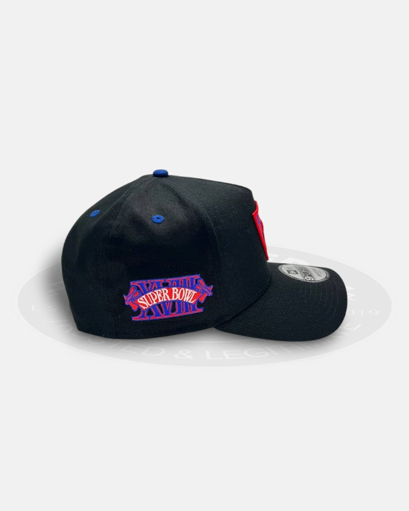 Los Angeles Raiders Mosaic Super Bowl XVIII A-Frame 9Forty Snapback Hat