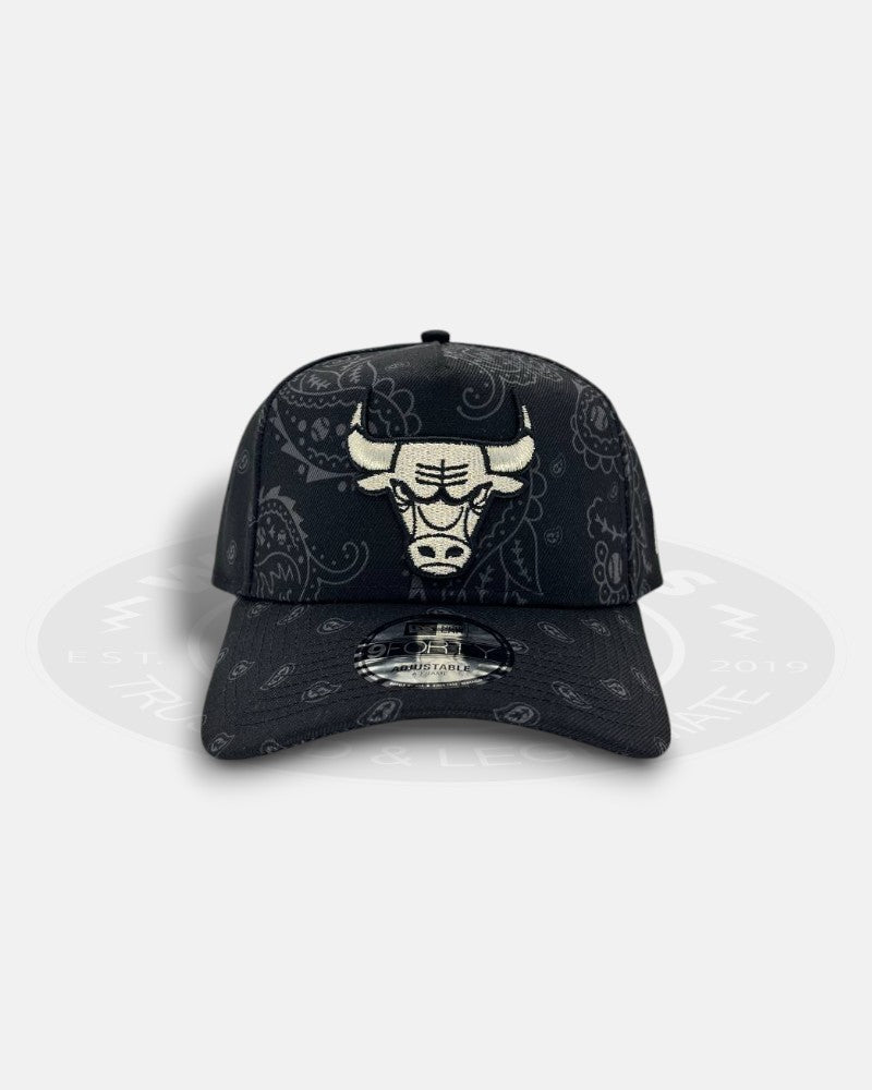 Chicago Bulls Paisley Edition A-Frame Snapback Hat