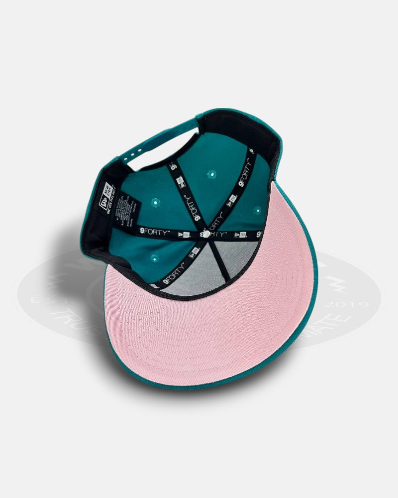 Mexican Baseball League Aqua Marine 9Forty A-Frame Snapback Hat