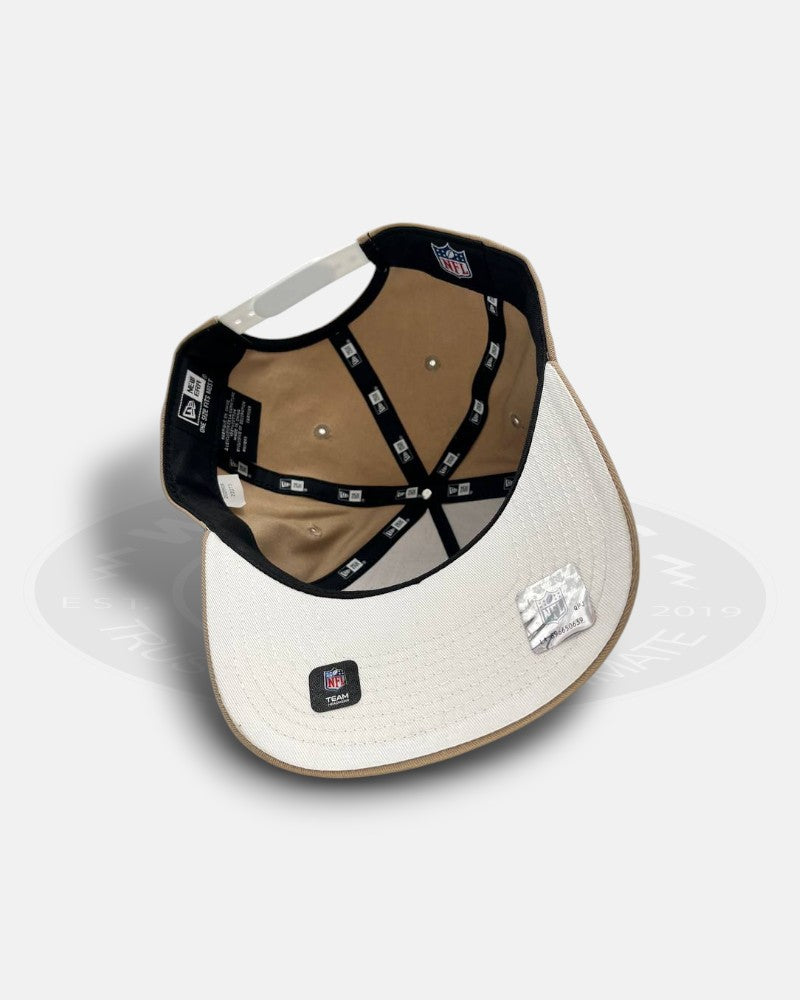 Las Vegas Raiders Tumbleweed White Golfer Snapback Hat
