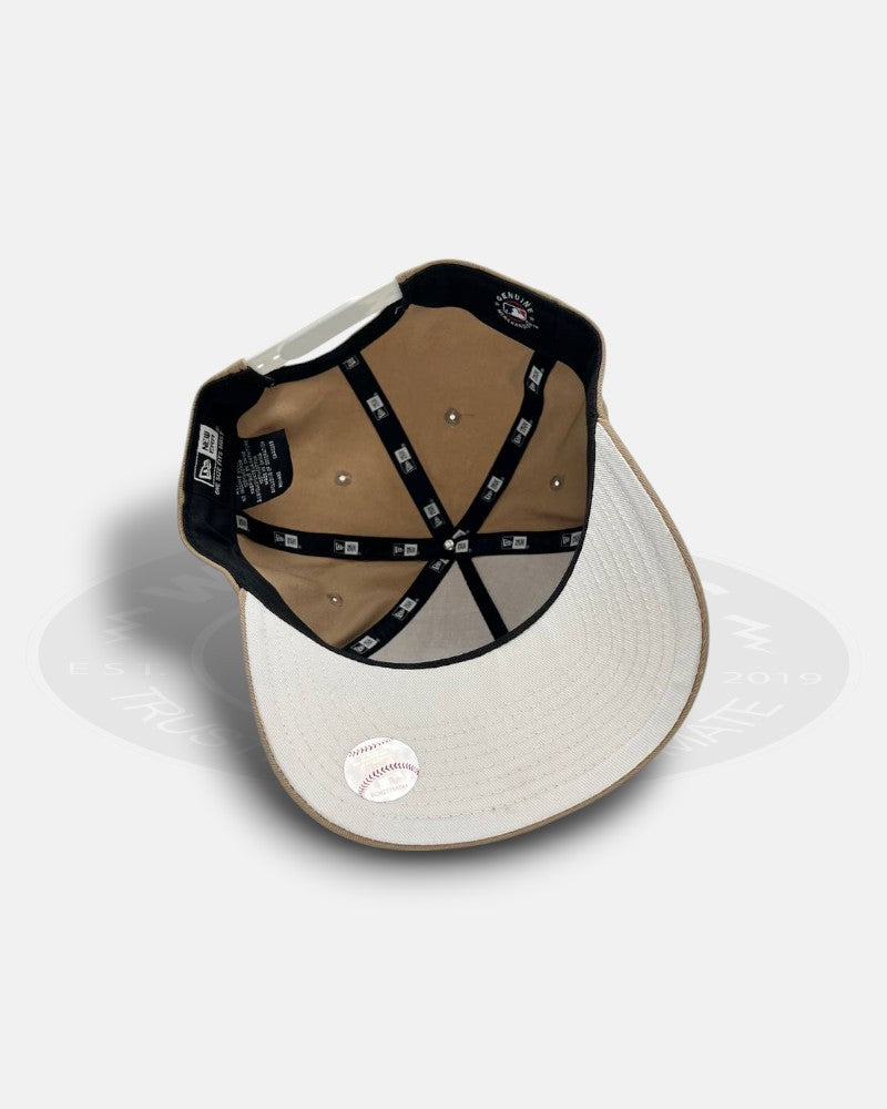 New York Yankees Tumbleweed White Golfer Snapback Hat