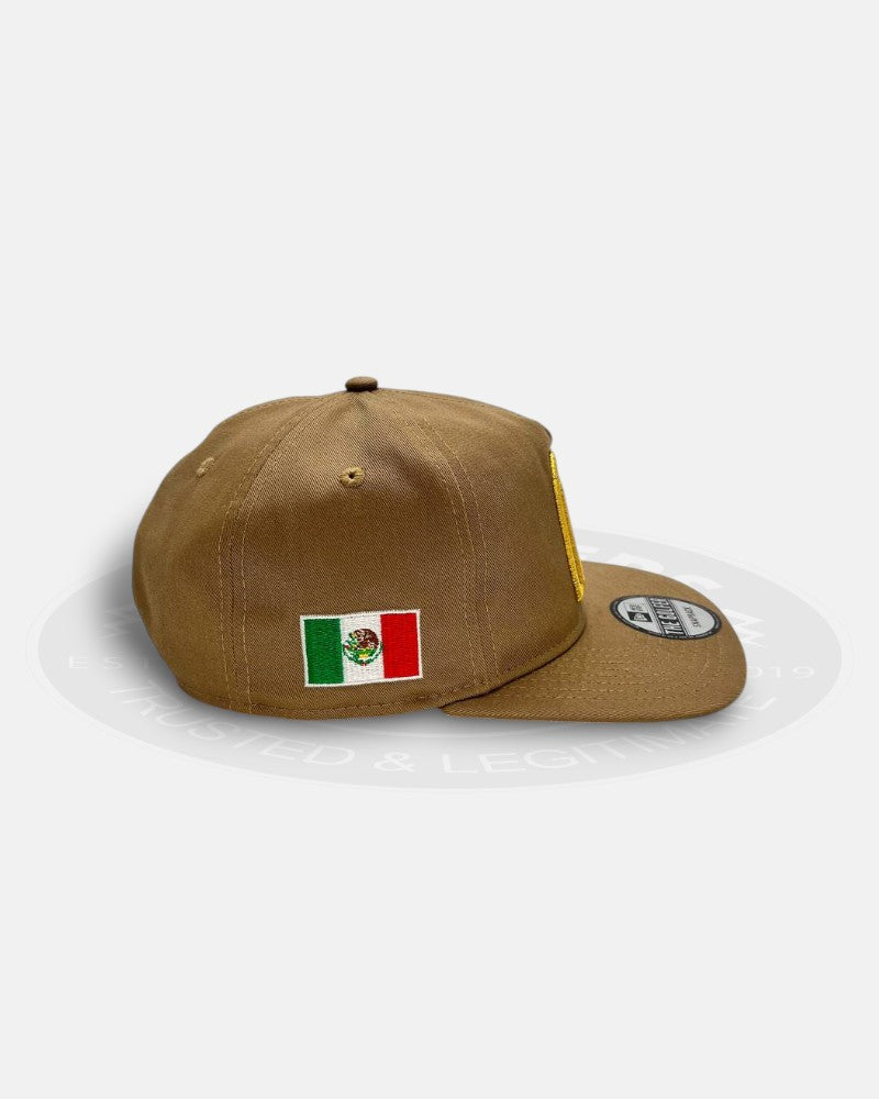 Mexico National Team Monogram Golfer Snapback Hat