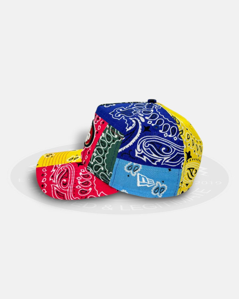 San Francisco 49ers Colored Paisley Patch 9Forty A-Frame Snapback Hat