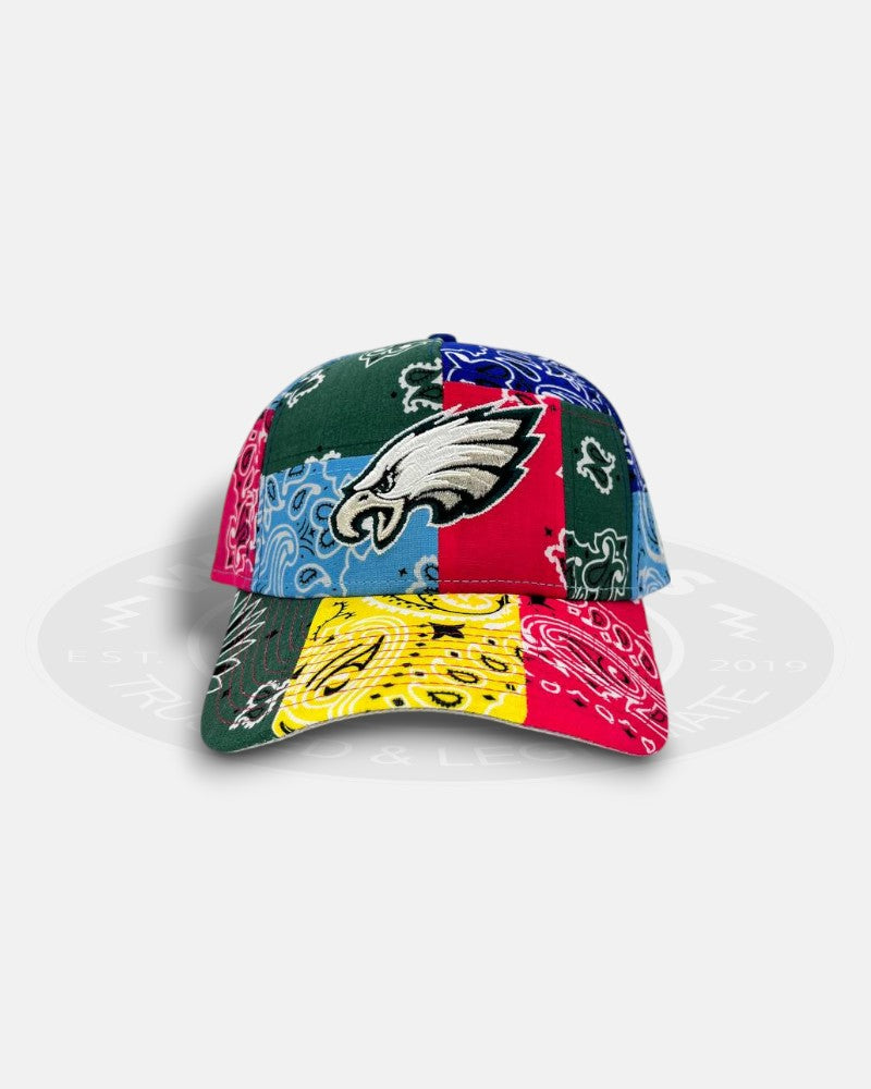 Atlanta Falcons Colored Paisley Patch 9Forty A-Frame Snapback Hat
