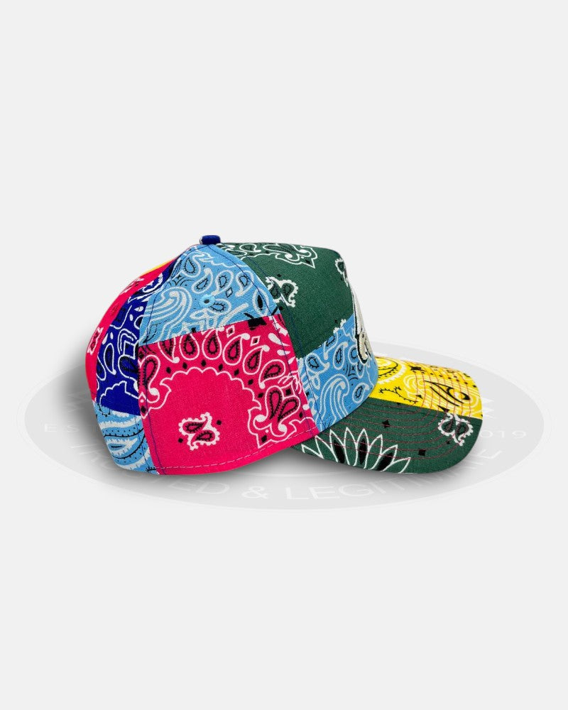 Atlanta Falcons Colored Paisley Patch 9Forty A-Frame Snapback Hat