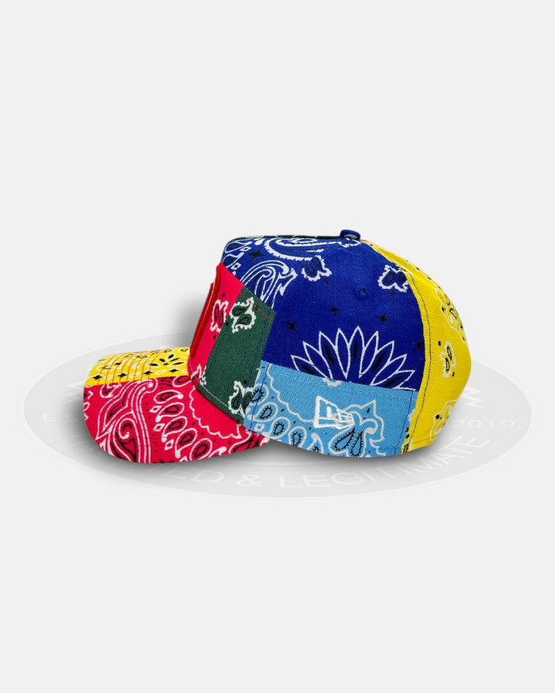 Mexican Baseball League Colored Paisley Patch 9Forty A-Frame Snapback Hat