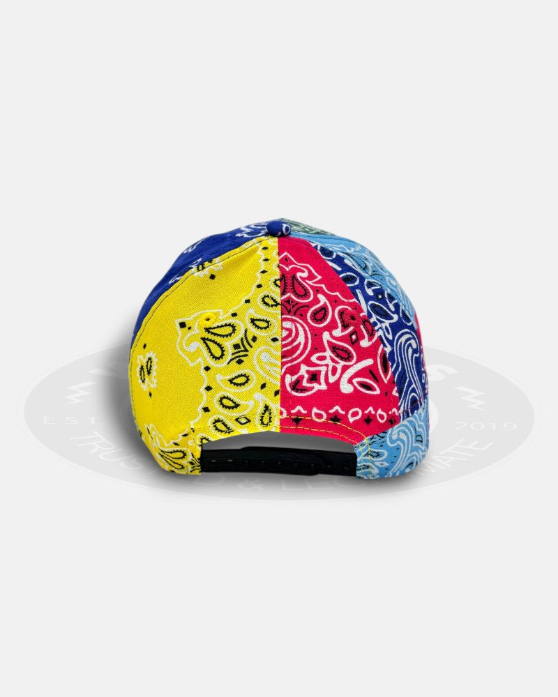 Mexican Baseball League Colored Paisley Patch 9Forty A-Frame Snapback Hat