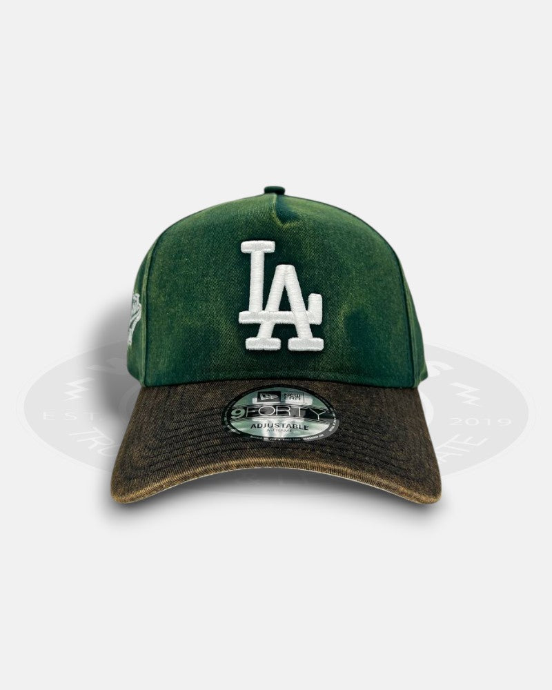 Los Angeles Dodgers 1988 World Series Acid Washed 9Forty A-Frame Strapback Hat