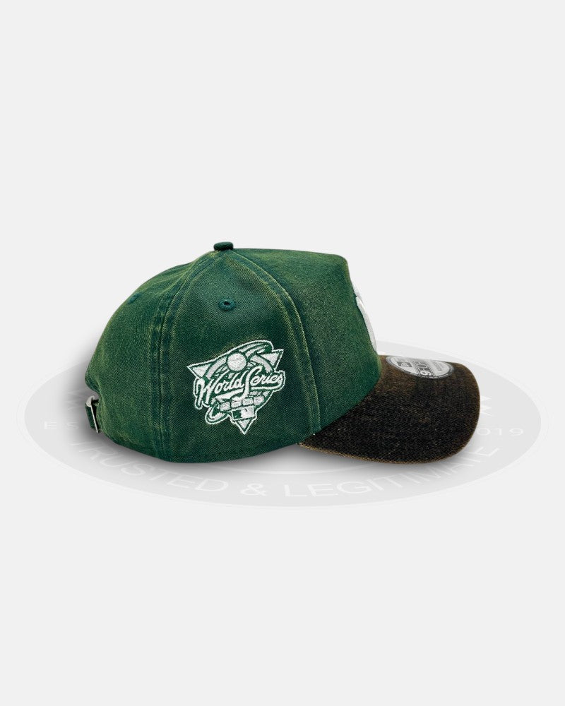 New York Yankees 2000 World Series Acid Washed 9Forty A-Frame Strapback Hat