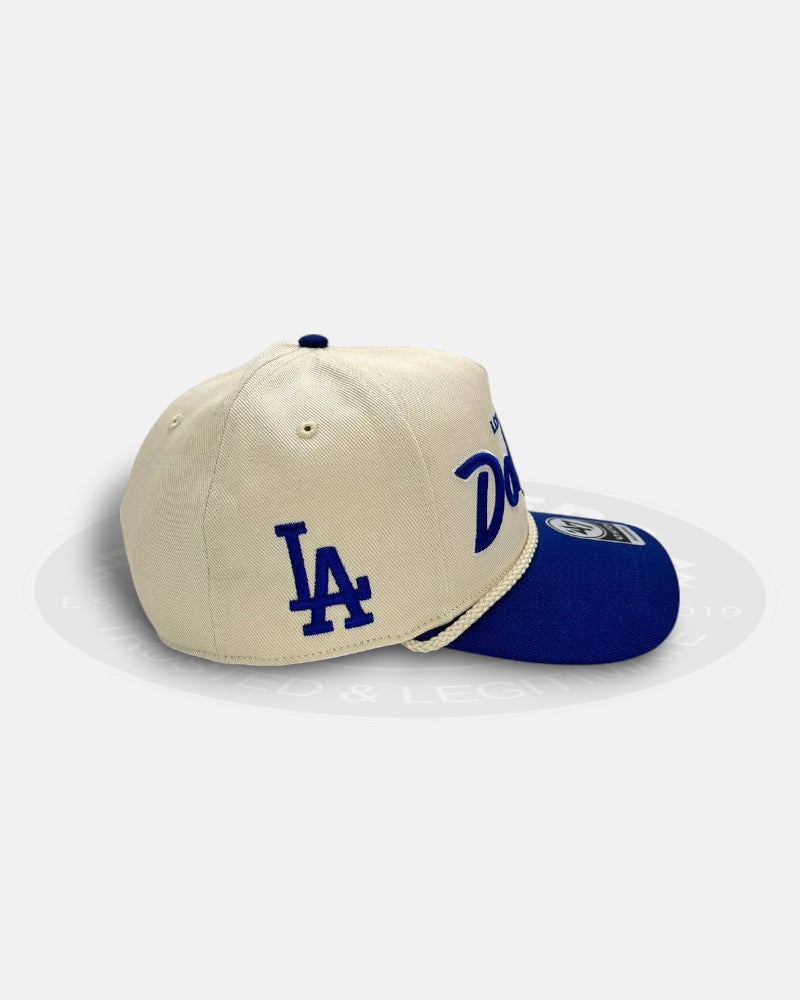Los Angeles Dodgers Script Rope 47 Hitch Adjustable Snapback Hat