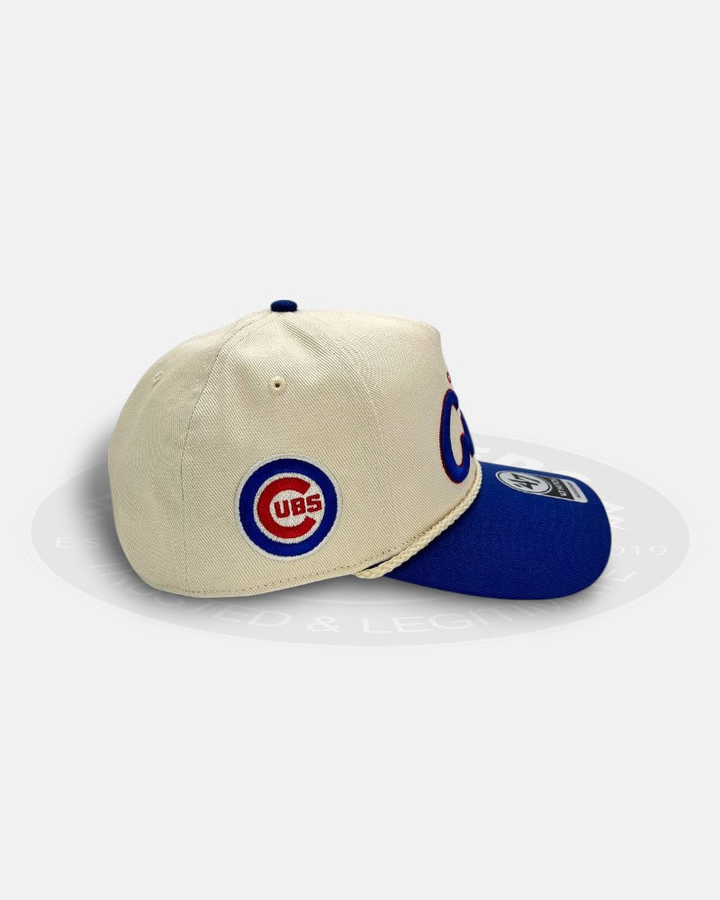 Chicago Cubs Script Rope 47 Hitch Adjustable Snapback Hat
