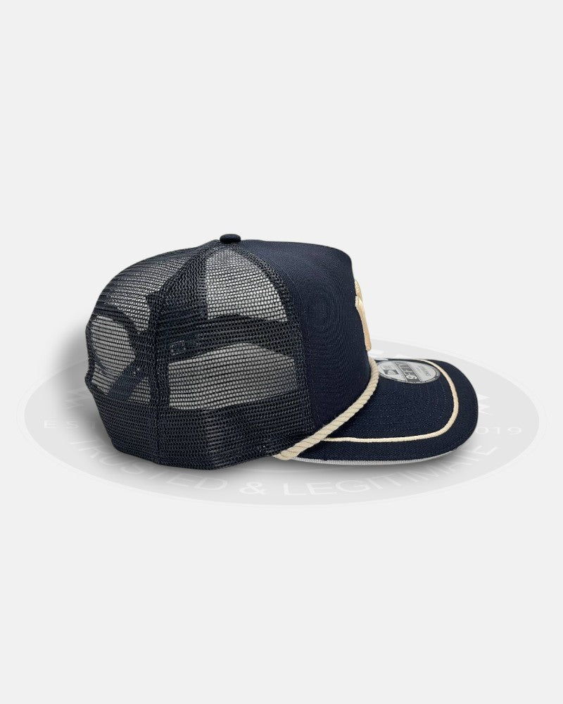 New York Yankees Rope Trucker 9Fifty A-Frame Snapback Hat