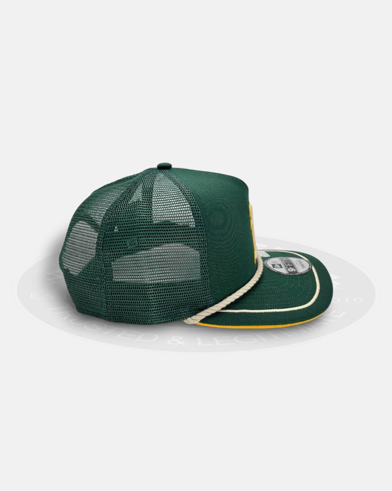 Oakland Athletics Rope Trucker 9Fifty A-Frame Snapback Hat