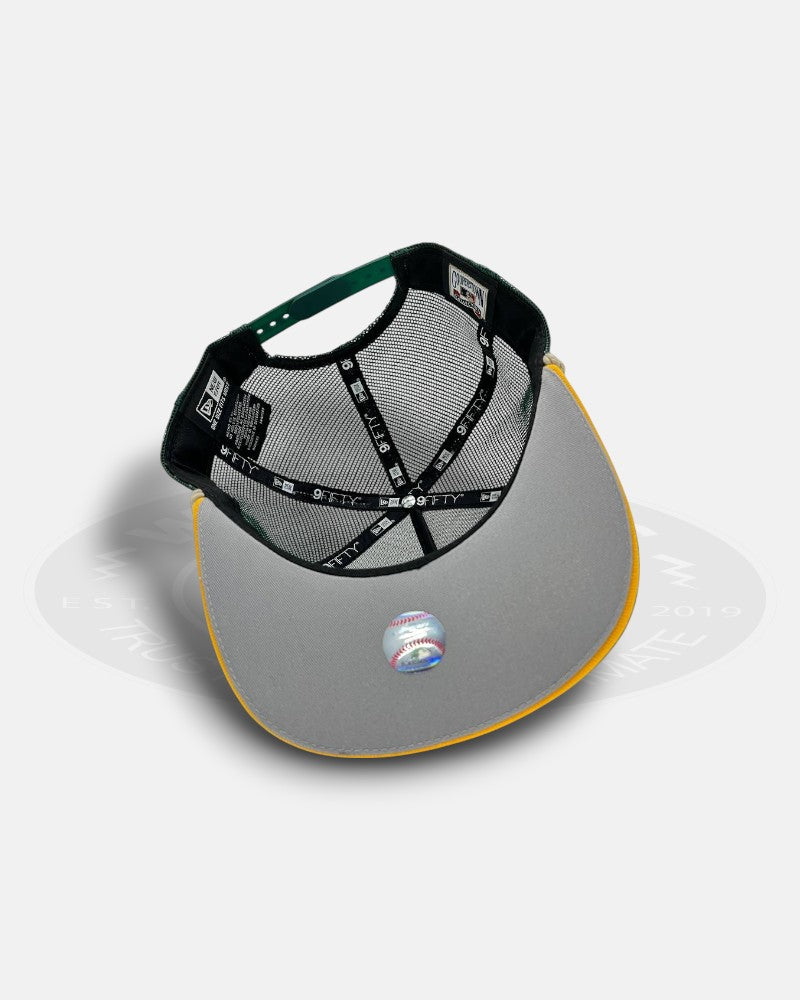 Oakland Athletics Rope Trucker 9Fifty A-Frame Snapback Hat
