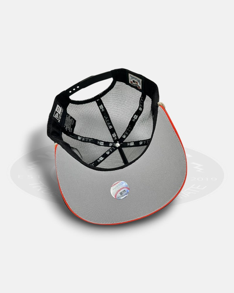 Baltimore Orioles Rope Trucker 9Fifty A-Frame Snapback Hat