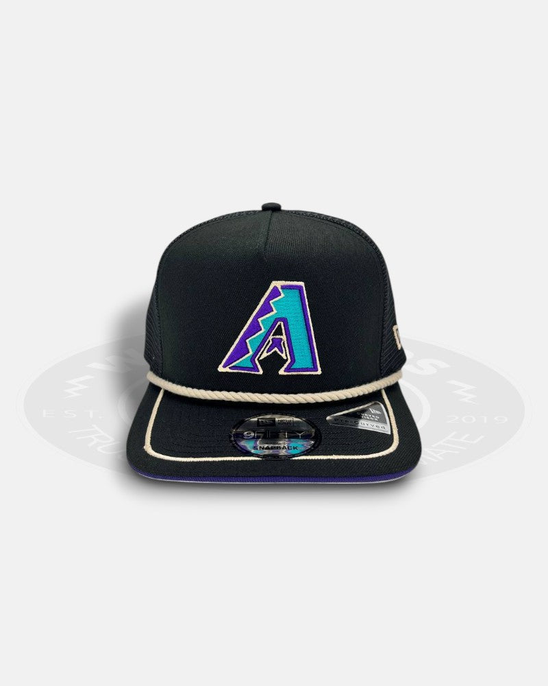 Arizona Diamondbacks Rope Trucker 9Fifty A-Frame Snapback Hat