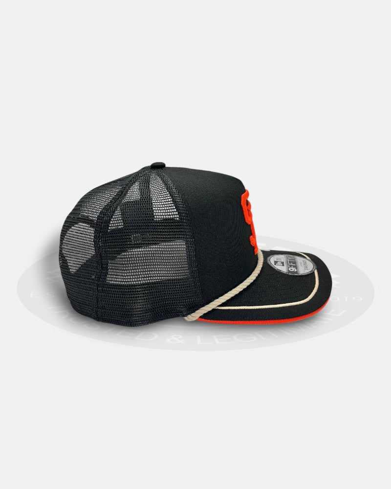 San Francisco Giants Rope Trucker 9Fifty A-Frame Snapback Hat
