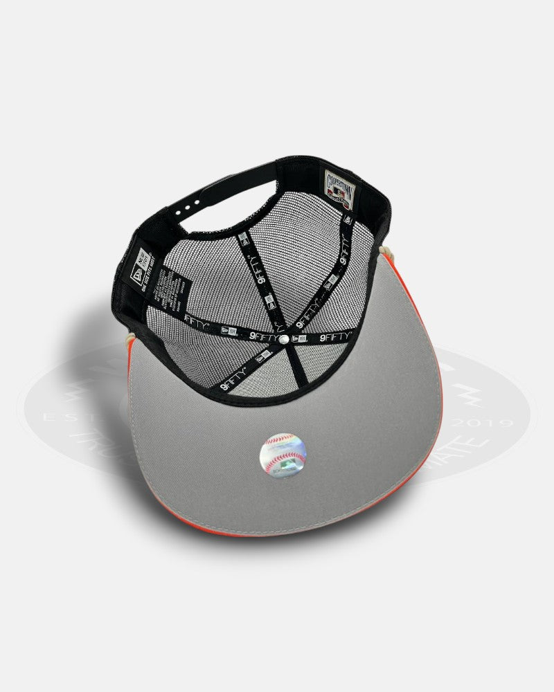San Francisco Giants Rope Trucker 9Fifty A-Frame Snapback Hat