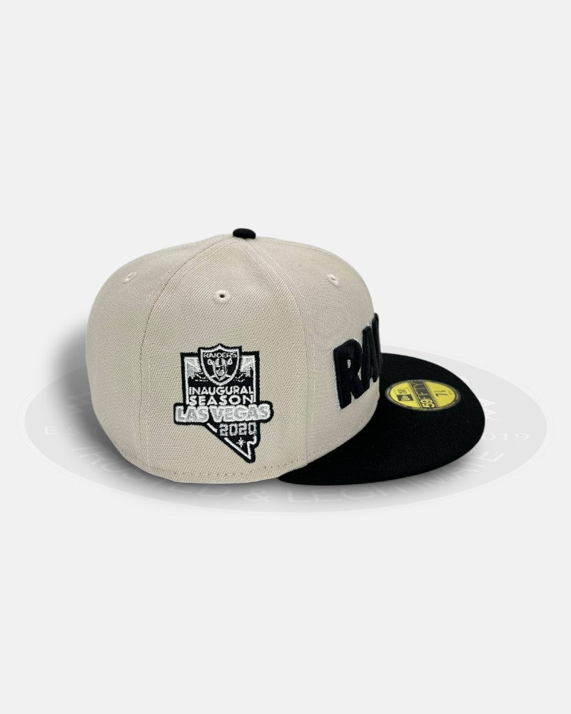 Las Vegas Raiders 2020 Inaugural Season 59Fifty Fitted Hat