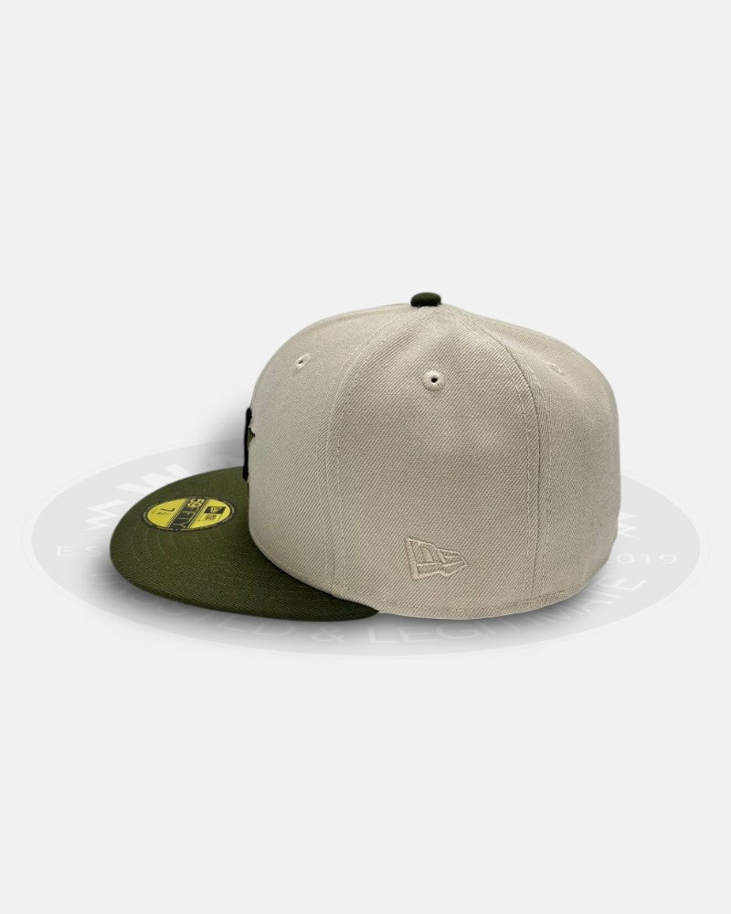 Houston Astros Two Tone Olive 59Fifty Fitted Hat