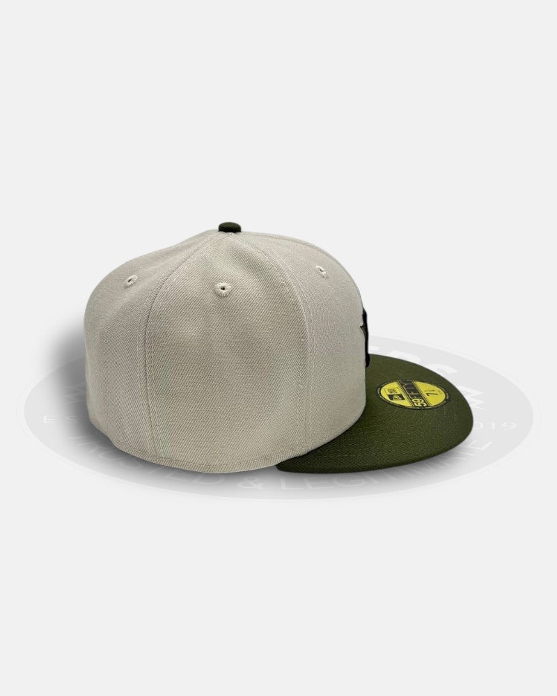 Houston Astros Two Tone Olive 59Fifty Fitted Hat