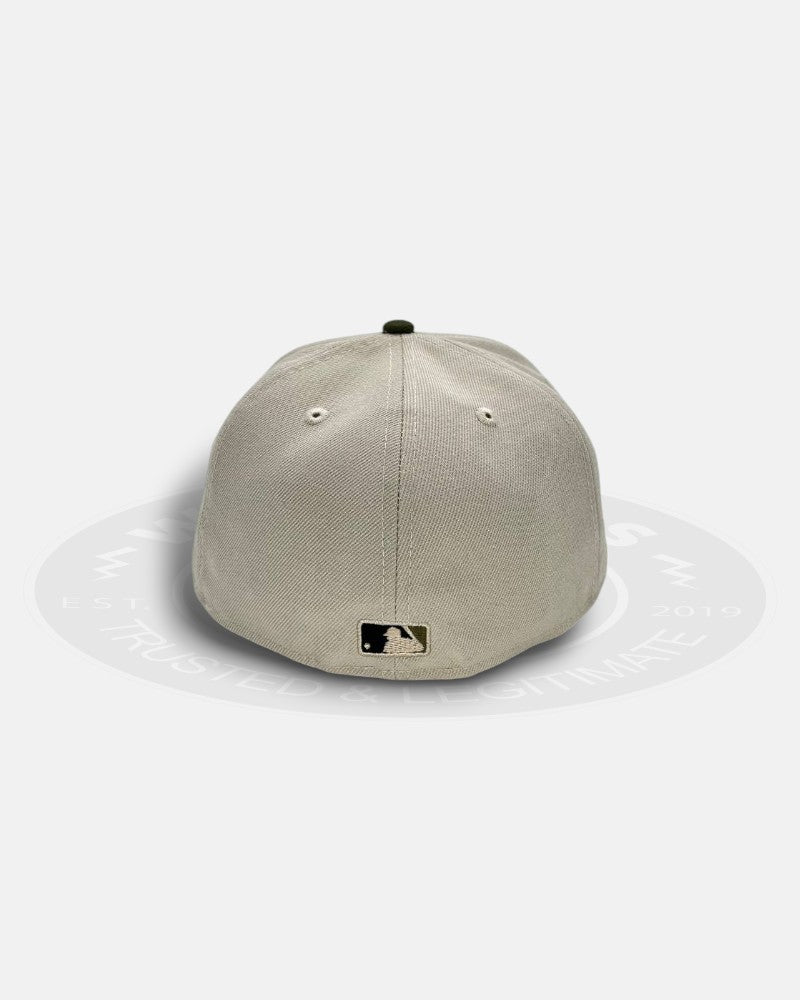 Houston Astros Two Tone Olive 59Fifty Fitted Hat
