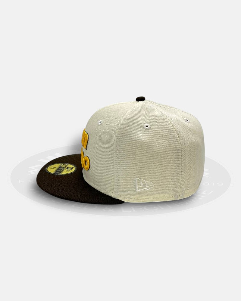 San Diego Padres Slam Petco Park Two Tone Black 59Fifty Fitted Hat