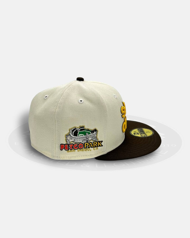 San Diego Padres Slam Petco Park Two Tone Black 59Fifty Fitted Hat