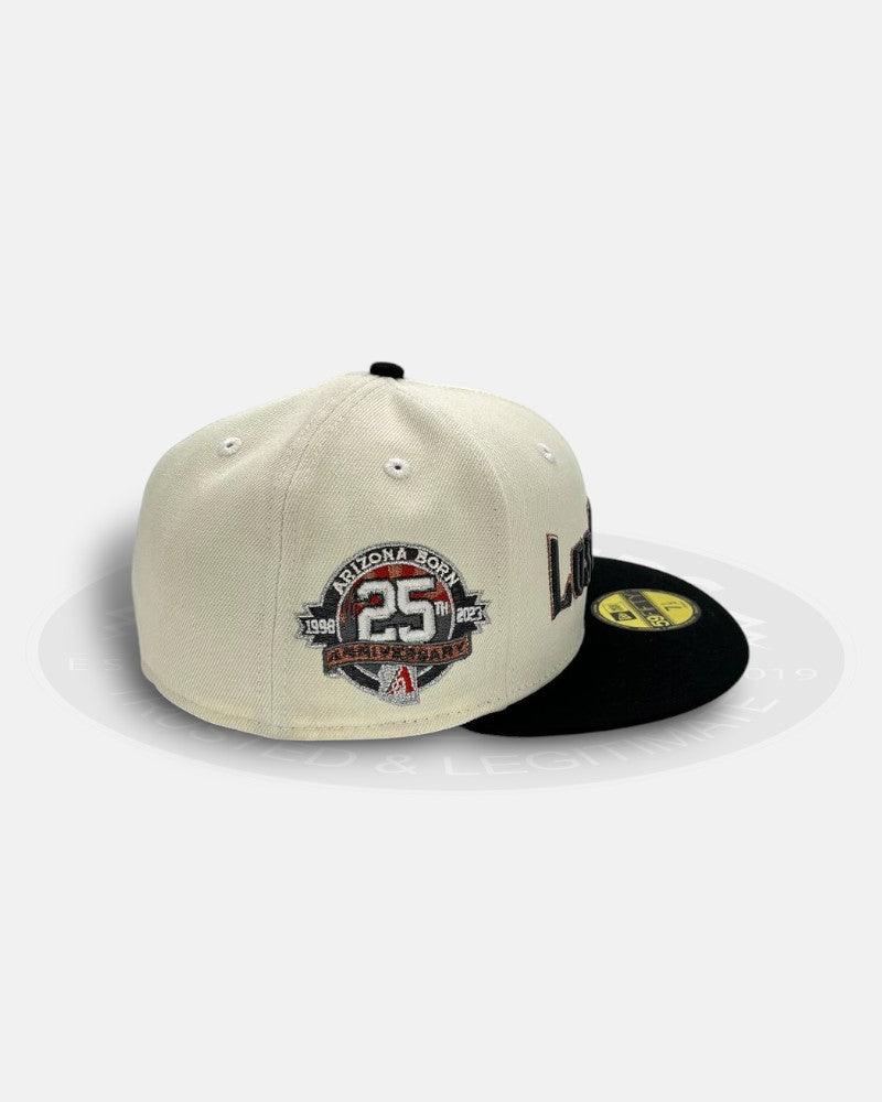 Arizona Diamondbacks Los D Backs Arizona Born 25th Anniversary 59Fifty Fitted Hat