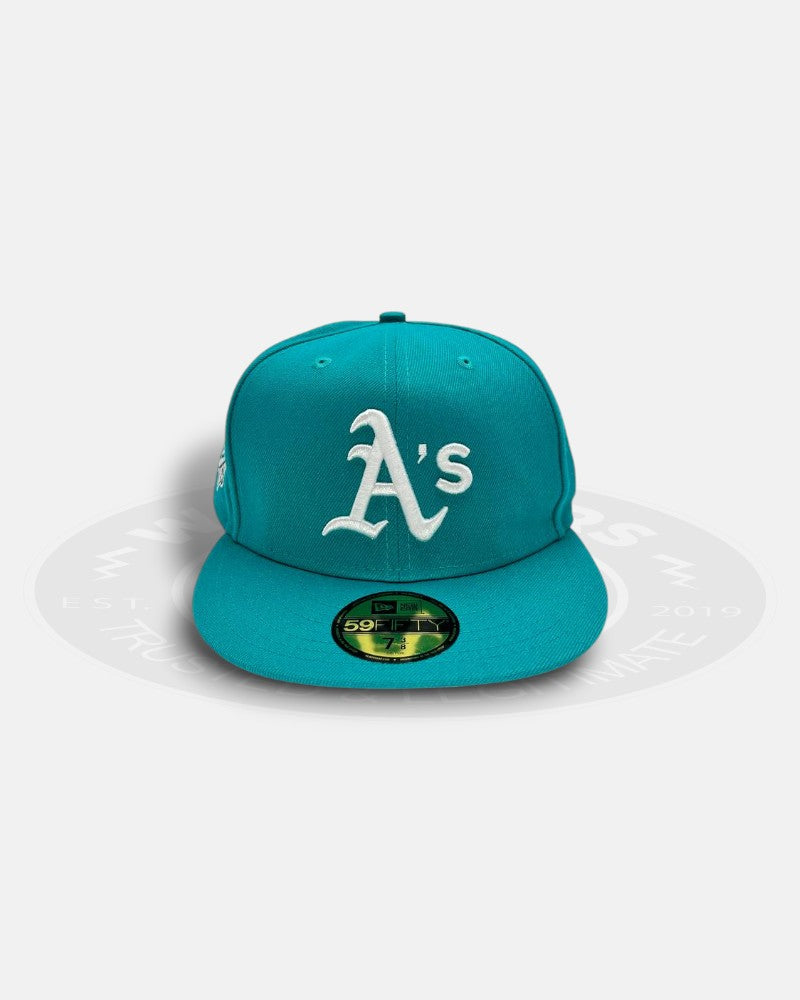 Oakland Athletics 1989 World Series Teal 59Fifty Fitted Hat