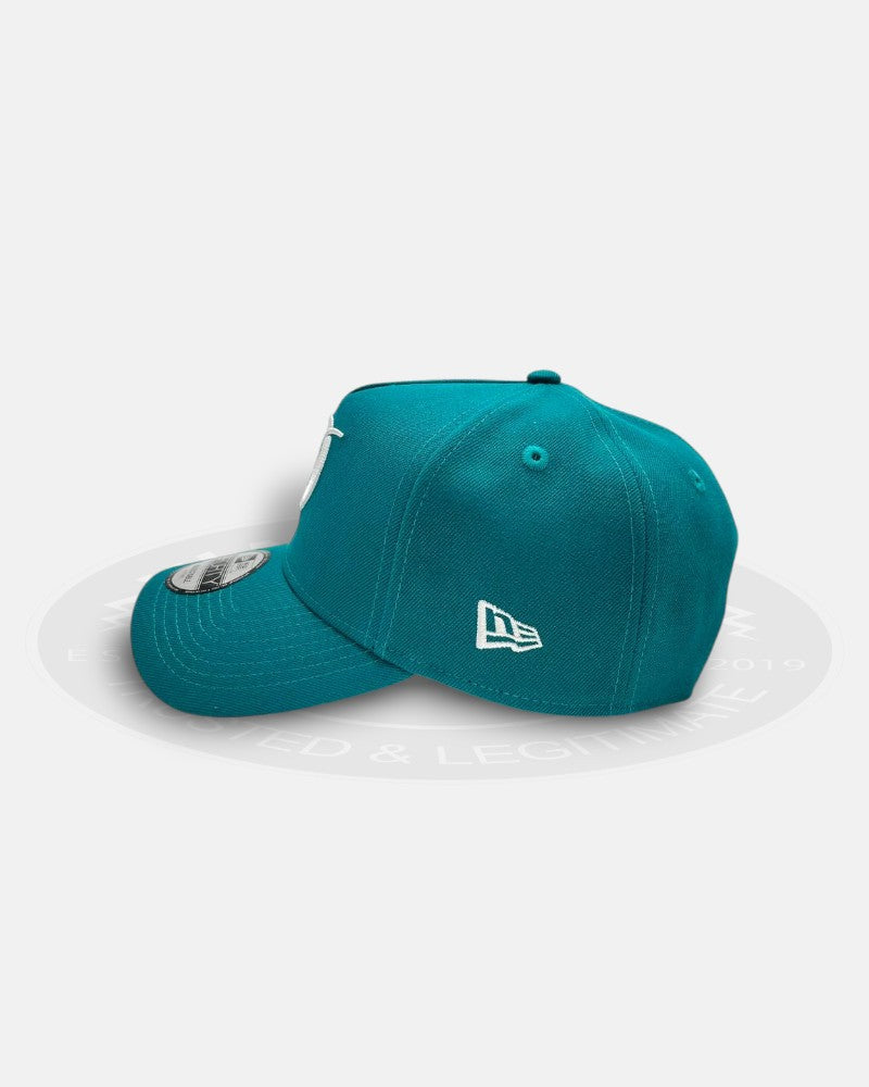 Los Angeles Dodgers Aqua Pink A-Frame 9Forty Snapback Hat