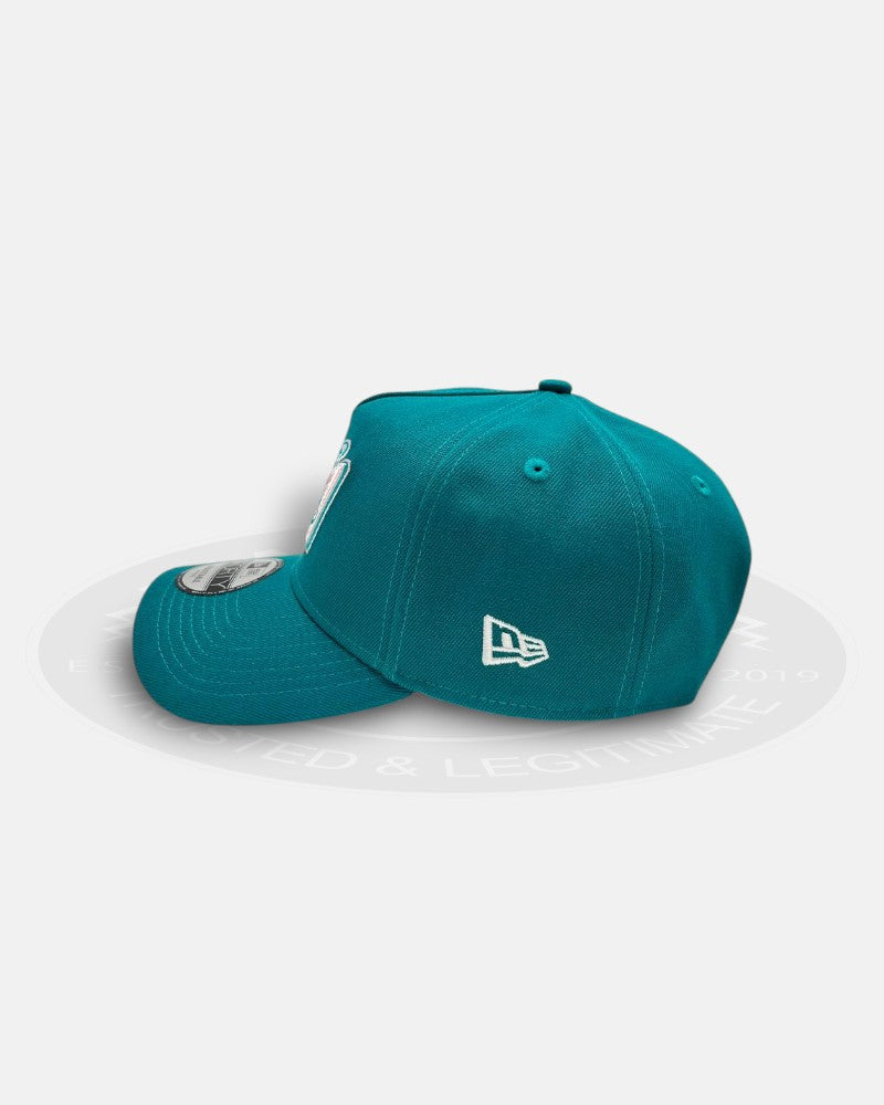 Los Angeles Angels Aqua Pink A-Frame 9Forty Snapback Hat