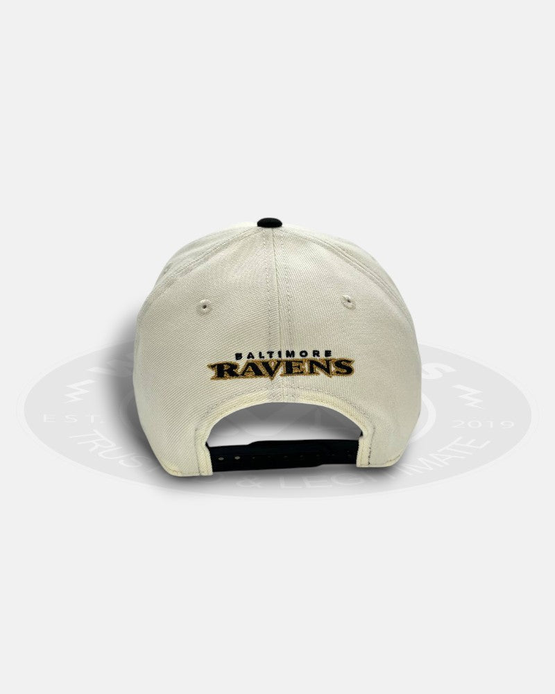 Baltimore Ravens Super Bowl Logo A-Frame 9Forty Snapback Hat