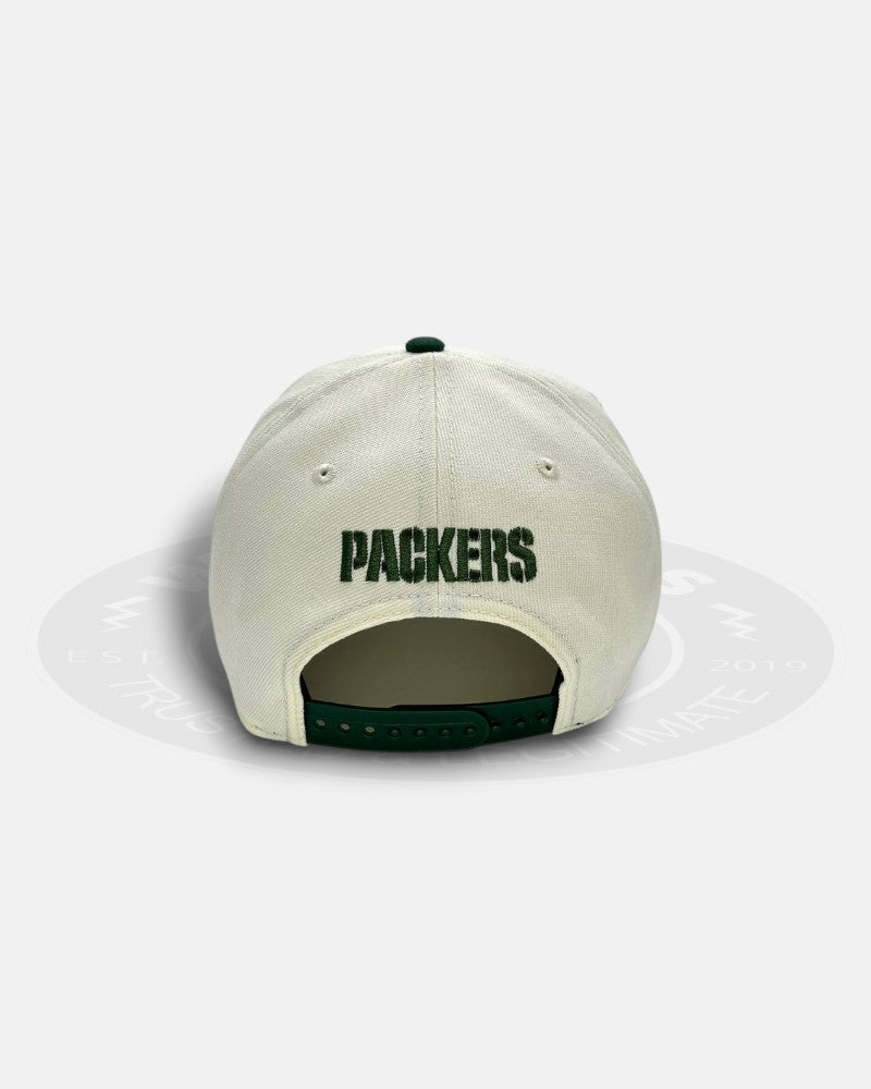 Green Bay Packers Super Bowl Logo A-Frame 9Forty Snapback Hat
