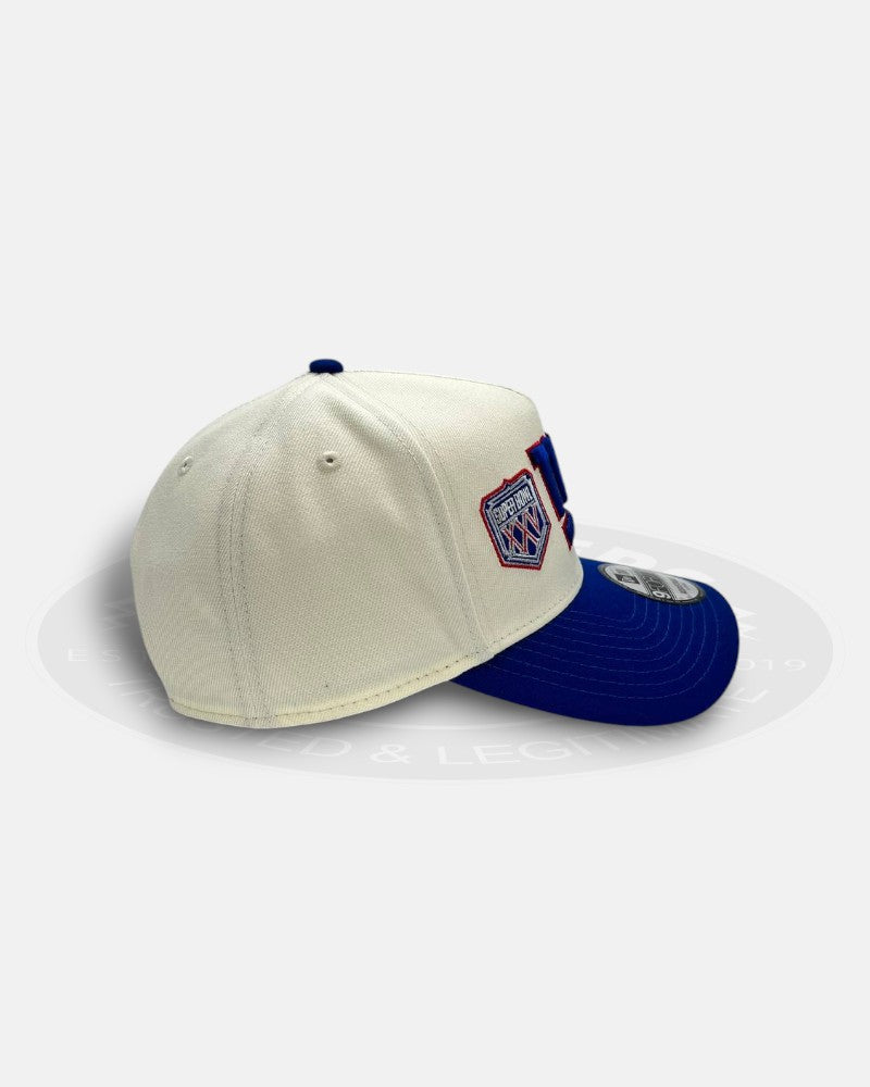 New York Giants Super Bowl Logo A-Frame 9Forty Snapback Hat
