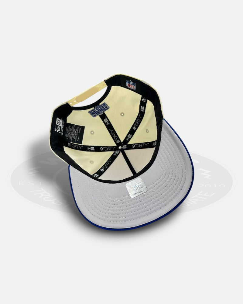 New York Giants Super Bowl Logo A-Frame 9Forty Snapback Hat