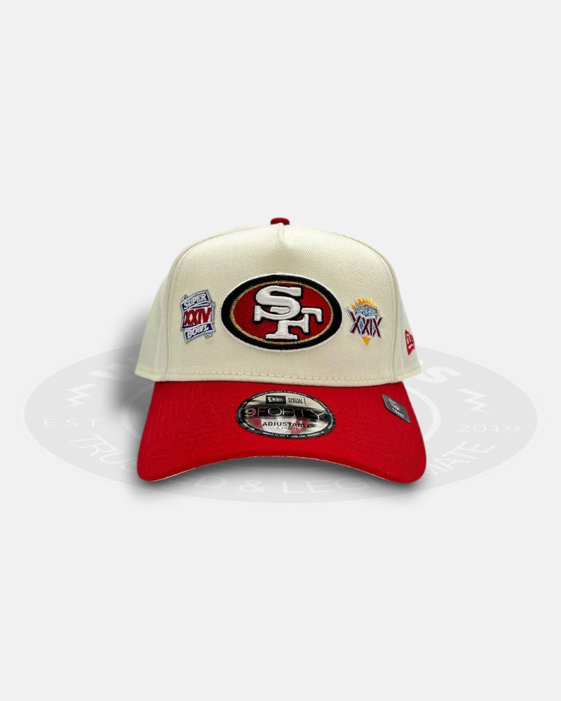 San Francisco 49ers Super Bowl Logo A-Frame 9Forty Snapback Hat