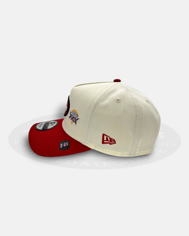 San Francisco 49ers Super Bowl Logo A-Frame 9Forty Snapback Hat