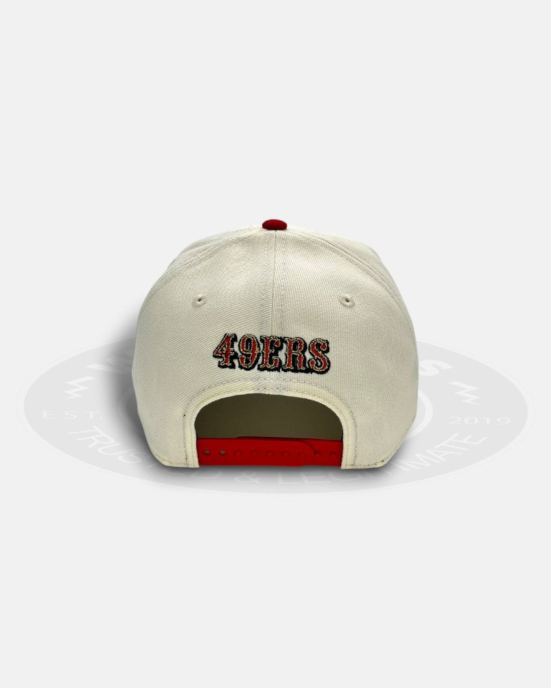San Francisco 49ers Super Bowl Logo A-Frame 9Forty Snapback Hat