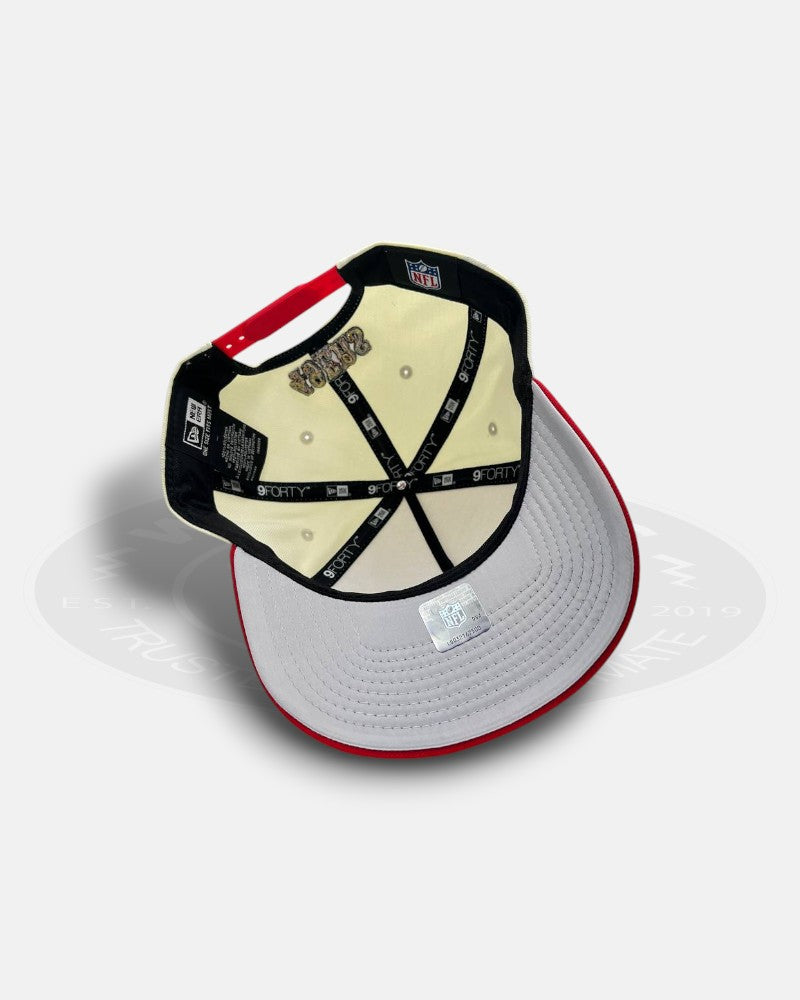 San Francisco 49ers Super Bowl Logo A-Frame 9Forty Snapback Hat