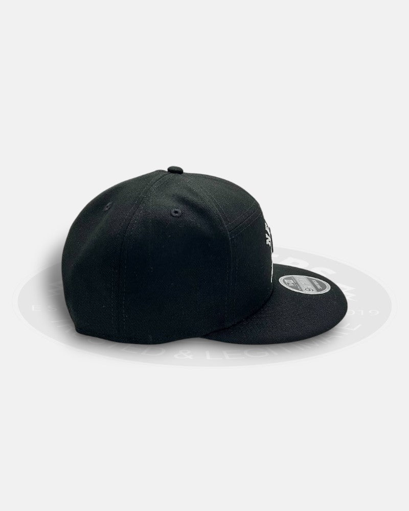 New York Yankees Arch Script Split Panel 9Fifty Snapback Hat