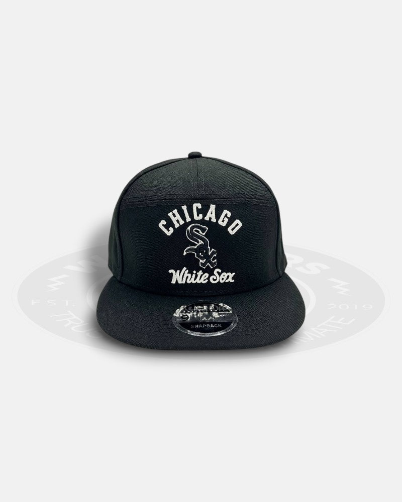 Chicago White Sox Retro Script Split Panel 9FIFTY Snapback Hat