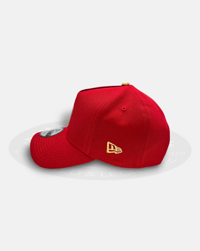 San Diego Padres Year of the Snake Red A-Frame 9Forty Snapback Hat