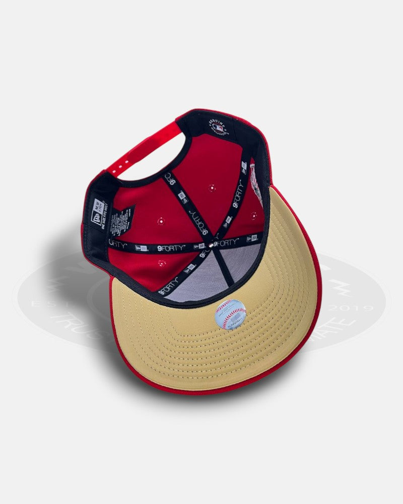 San Diego Padres Year of the Snake Red A-Frame 9Forty Snapback Hat