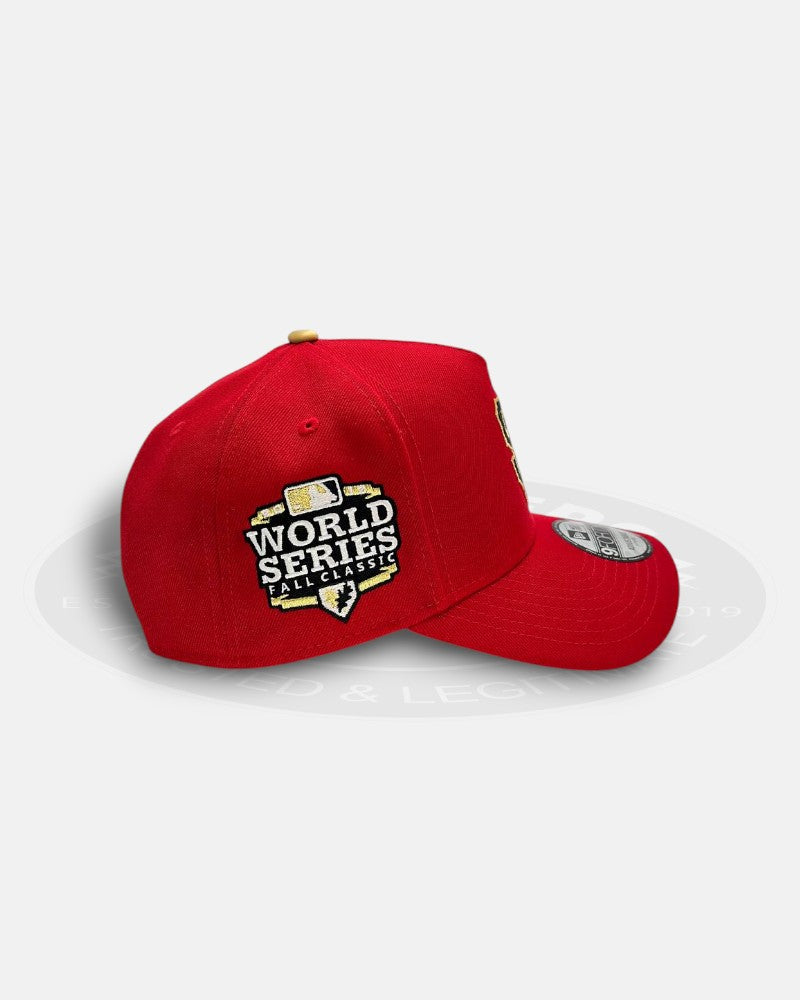 San Francisco Giants Year of the Snake Red A-Frame 9Forty Snapback Hat
