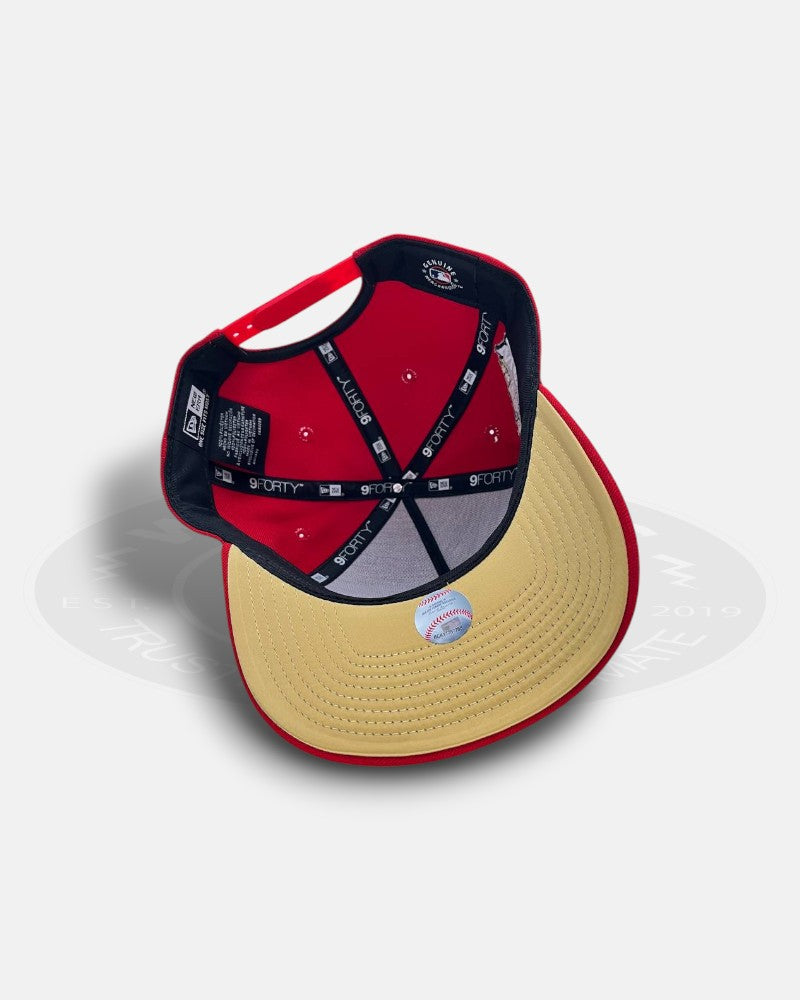 San Francisco Giants Year of the Snake Red A-Frame 9Forty Snapback Hat