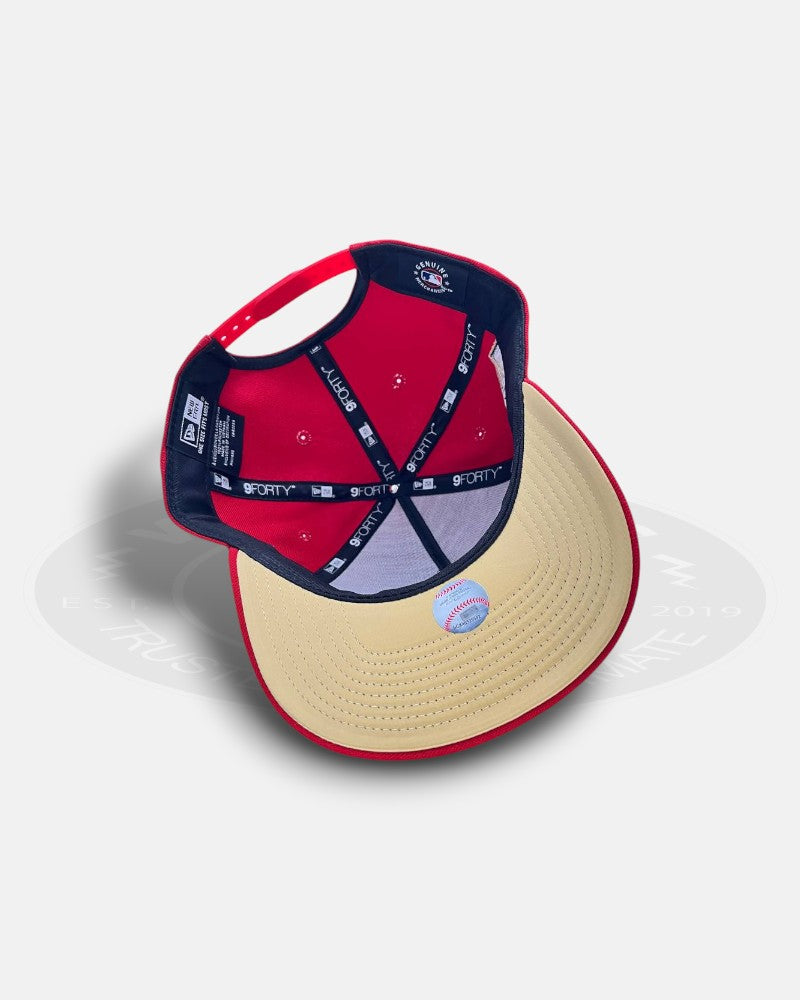 Los Angeles Dodgers Year of the Snake Red A-Frame 9Forty Snapback Hat